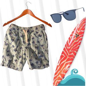 Island Boys Shorts, Retro Surf Look (Husky Size 8)